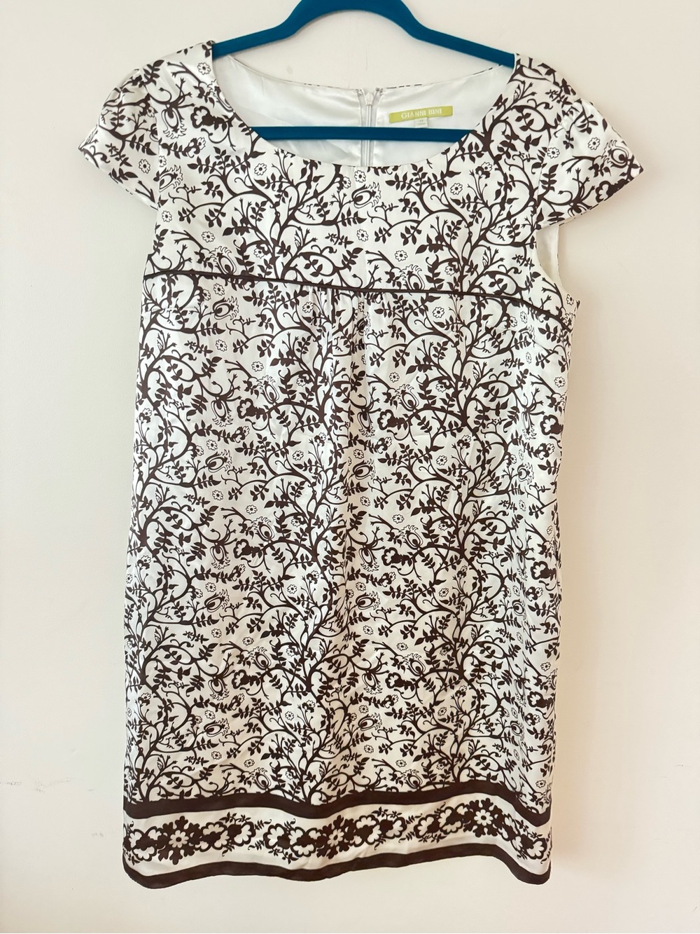 Gianni Bini silk floral dress size 12